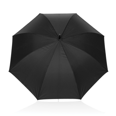 Logotrade promotional gift picture of: Swiss Peak Vero Aware™ RPET 25” umbrella w luxe handle