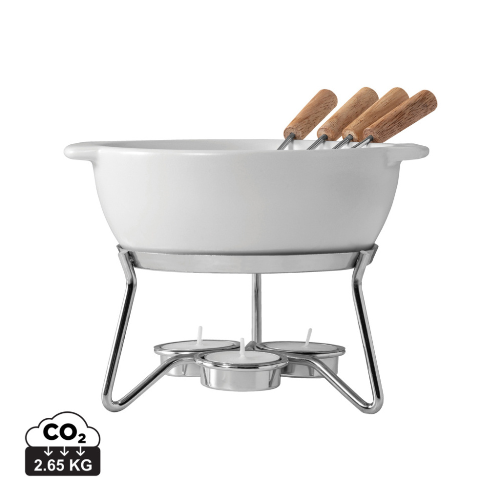 Logotrade promotional item image of: BOSKA Cheese Fondue Set Party - 750 ml