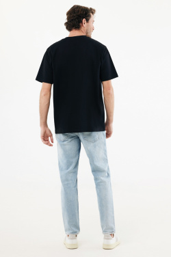 Logo trade corporate gifts picture of: IQONIQ Nikko heavyweight recycled cotton t-shirt