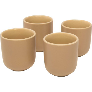 Logo trade promotional items picture of: Male 4-piece 90 ml espresso cup