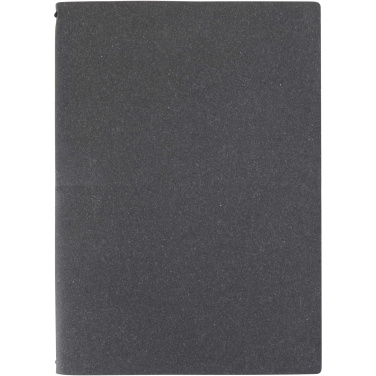 Logo trade promotional merchandise picture of: Slyk A5 refillable notebook with two cahiers