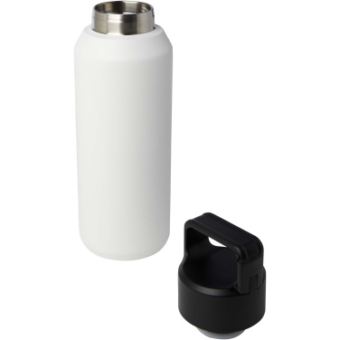 Logo trade promotional merchandise image of: Astra 600 ml RCS certified recycled stainless steel copper vacuum insulated water bottle