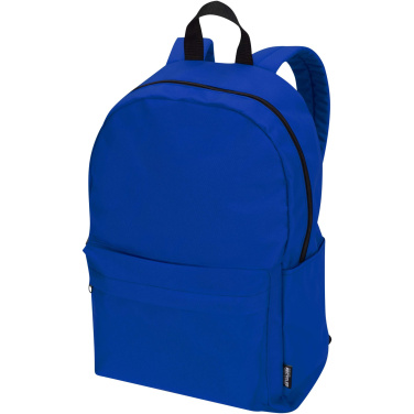Logo trade advertising products picture of: Byron 14" GRS recycled city laptop backpack 16L