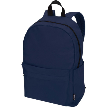 Logotrade business gift image of: Byron 14" GRS recycled city laptop backpack 16L