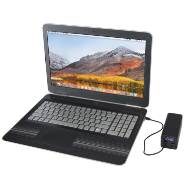 Logotrade business gifts photo of: Acamar 20.000 mAh 70W recycled aluminium laptop power bank