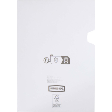 Logo trade advertising products image of: Alder A5 hard cover notebook