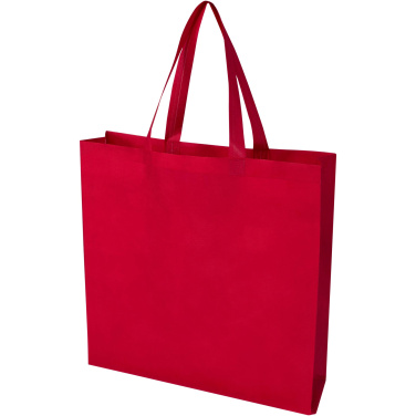 Logotrade promotional gift picture of: EcoSeal GRS recycled nonwoven gusset tote bag 12L