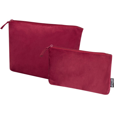 Logo trade promotional product photo of: Swift GRS recycled velvet toiletry bag set
