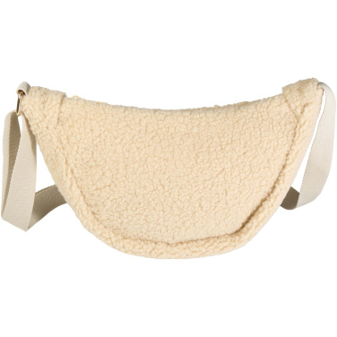 Logotrade advertising products photo of: Bear GRS recycled sherpa crossbody bag 3L