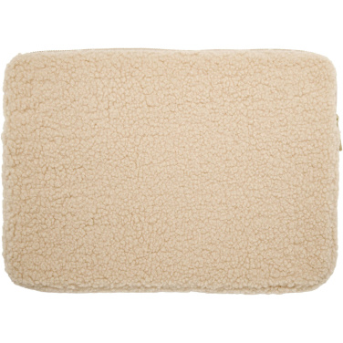 Logotrade promotional item picture of: Bear 13" GRS recycled sherpa laptop sleeve 2L