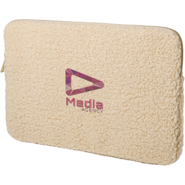 Logotrade business gift image of: Bear 13" GRS recycled sherpa laptop sleeve 2L