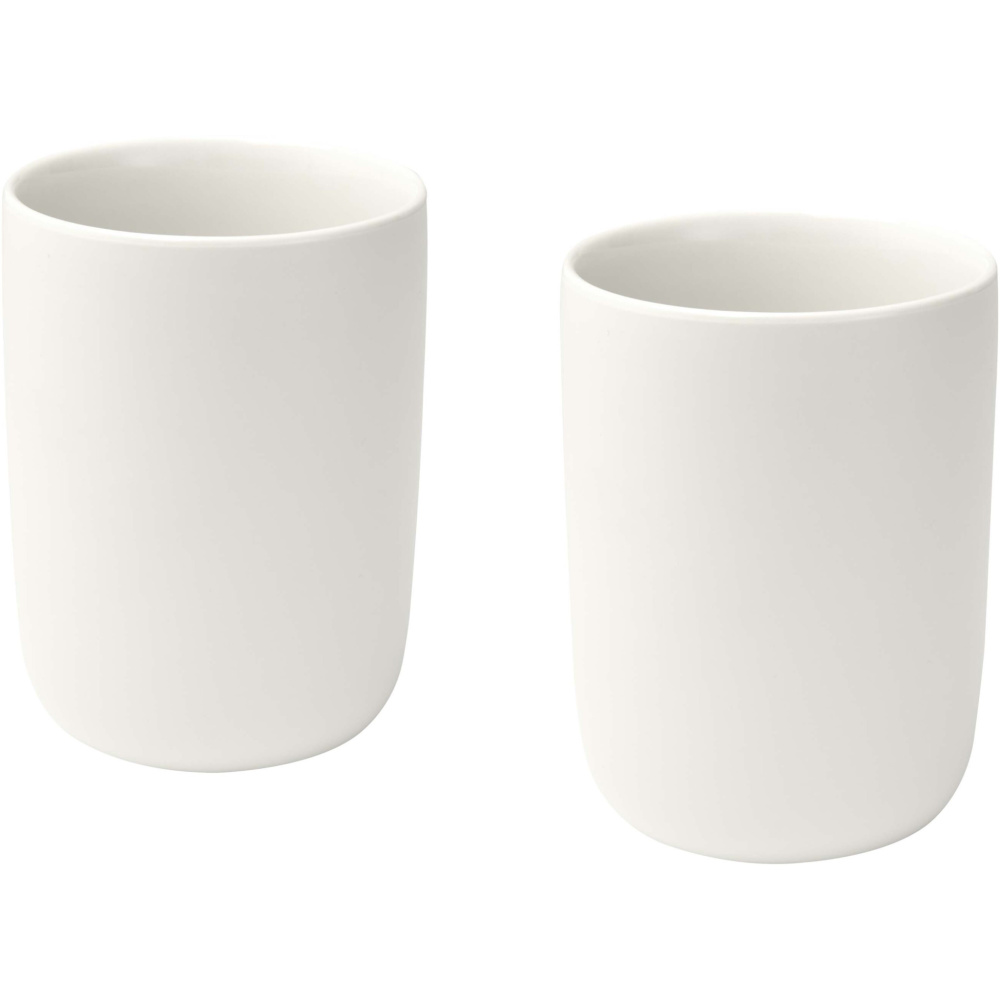 Logotrade promotional merchandise picture of: Male 350 ml ceramic cups - set of 2