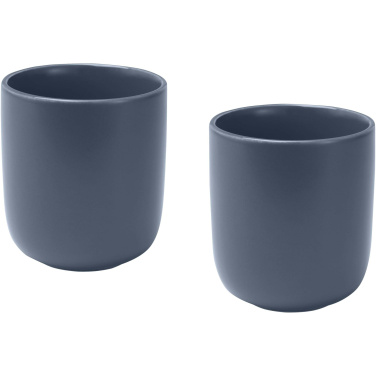 Logo trade promotional product photo of: Male 200 ml ceramic cups - set of 2