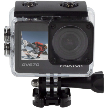 Logo trade promotional gifts picture of: Prixton DV670 4K dual screen action camera