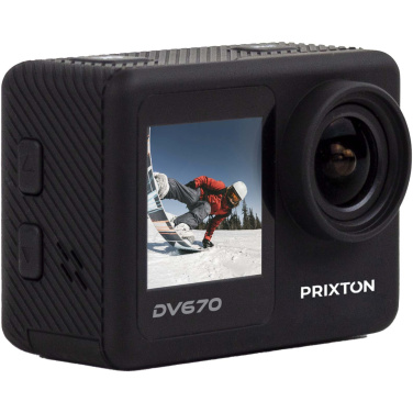 Logotrade promotional merchandise image of: Prixton DV670 4K dual screen action camera