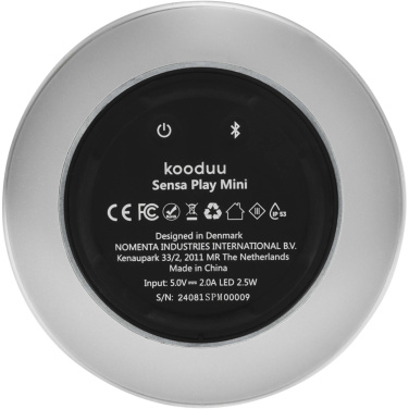 Logo trade promotional gifts image of: Kooduu Sensa Play Mini JBL portable speaker and lamp