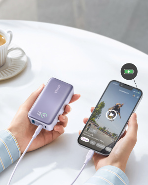 Logotrade promotional giveaways photo of: Anker Powerbank PowerCore 10.000mAh 30W powerbank