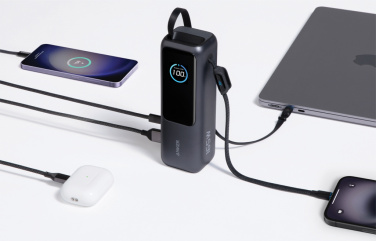 Logo trade promotional product photo of: Anker Power Bank 25.000 mah 165W, Built-in retractable cable