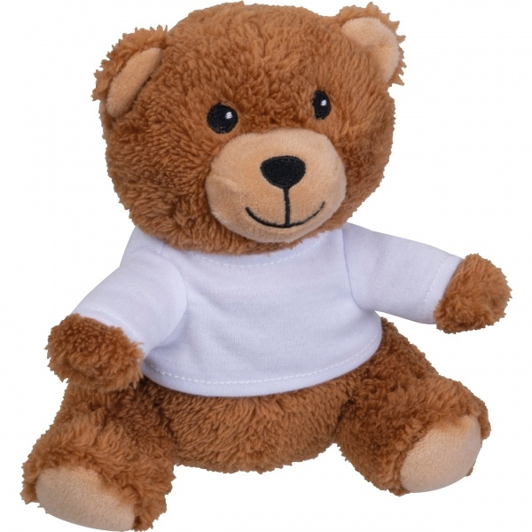 Logo trade corporate gifts picture of: Plush teddy bear HELSINKI