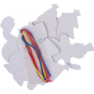 Logotrade advertising products photo of: Scratch-off Christmas ornaments SOUTH POLE