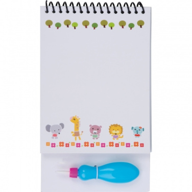 Logo trade promotional gifts image of: Watercoloring Book ANGERS