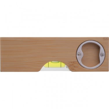 Logotrade advertising products photo of: Spirit Level with Bottle Opener FLORIDA