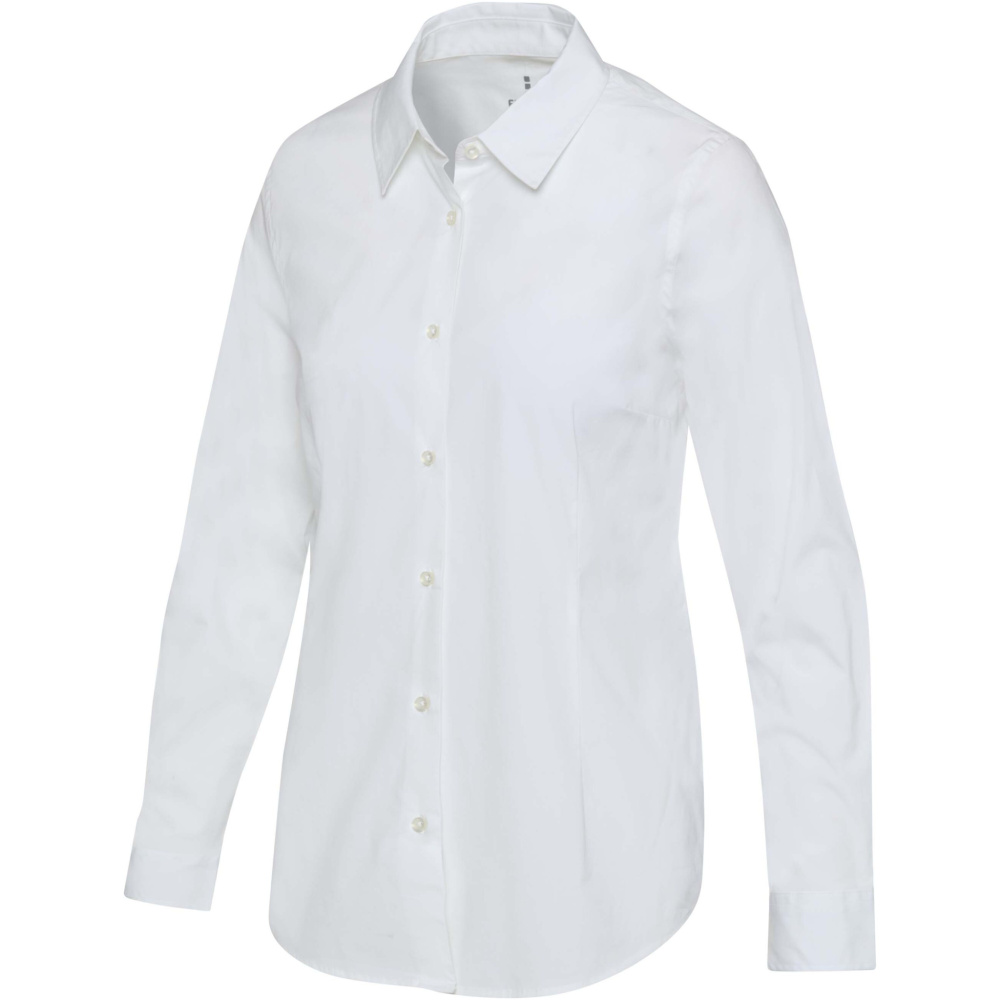 Logo trade corporate gifts picture of: Carnelian poplin women's shirt