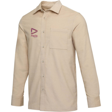 Logo trade promotional giveaways picture of: Alum corduroy unisex shirt