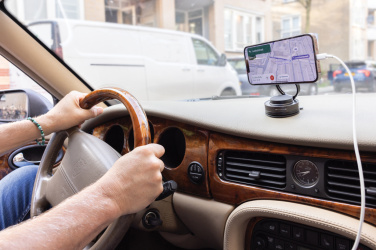 Logotrade promotional merchandise photo of: Terra 360 RCS recycled plastic universal phone holder