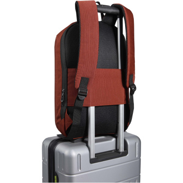 Logotrade promotional products photo of: Luma 15" GRS recycled anti-theft laptop backpack 10L