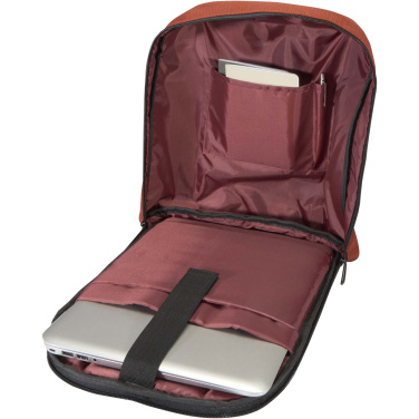 Logo trade advertising products picture of: Luma 15" GRS recycled anti-theft laptop backpack 10L