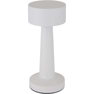 Logo trade business gift photo of: Aludra rechargeable dimmable table lamp with 3 light modes