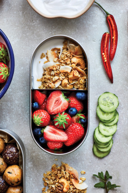 Logo trade advertising products picture of: Black+Blum Stainless Steel Double Bento Box