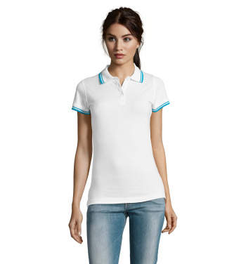 Logotrade corporate gift image of: PASADENA women polo 200g
