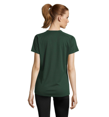 Logo trade corporate gifts picture of: SPORTY WOMEN T-SHIRT POLYES