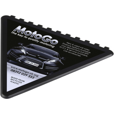 Logotrade business gift image of: Frosty triangular recycled plastic ice scraper
