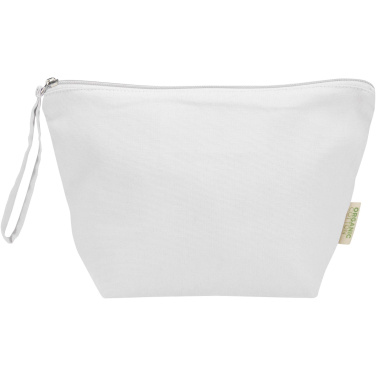 Logo trade advertising products picture of: Odisha 180 g/m² OCS organic large accessory pouch 3L