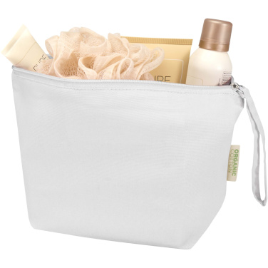 Logotrade advertising products photo of: Odisha 180 g/m² OCS organic large accessory pouch 3L