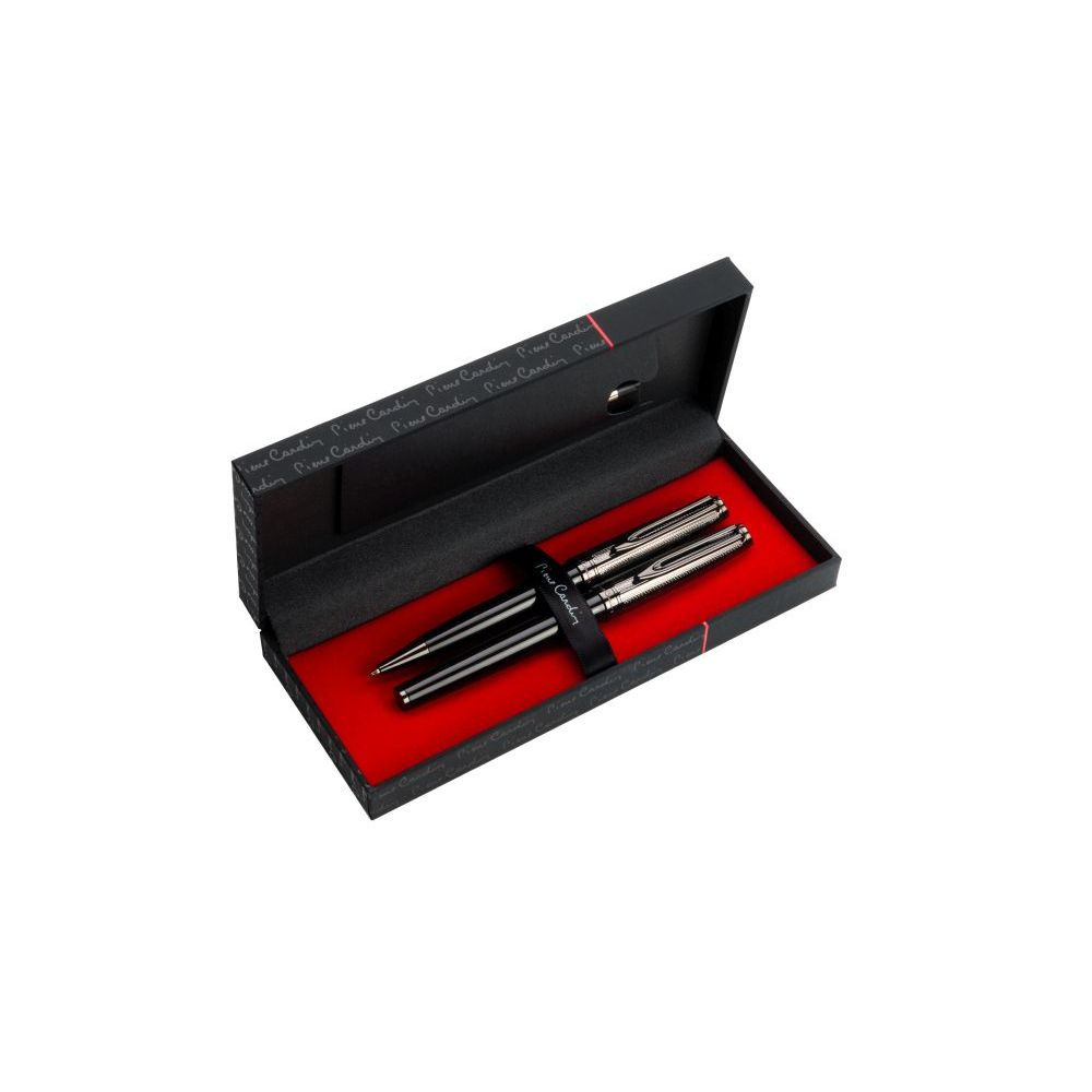 Logotrade promotional item picture of: Writing set with ballpoint pen and fountain pen ODETTE Pierre Cardin