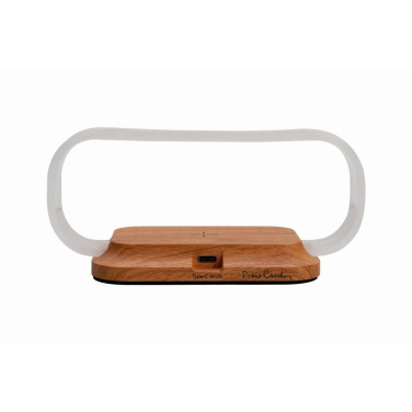 Logo trade promotional products image of: Phone stand with wireless charger JEROME Pierre Cardin
