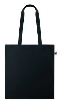 Logo trade business gifts image of: Shopping bag Fairtrade 180gr