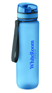 Logo trade promotional product photo of: Sports water bottle RPET 1L