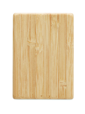 Logo trade corporate gift photo of: Bamboo salt & pepper set