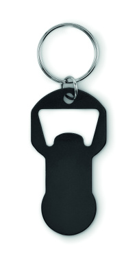 Logo trade promotional giveaway photo of: Recycled aluminium bottle opener