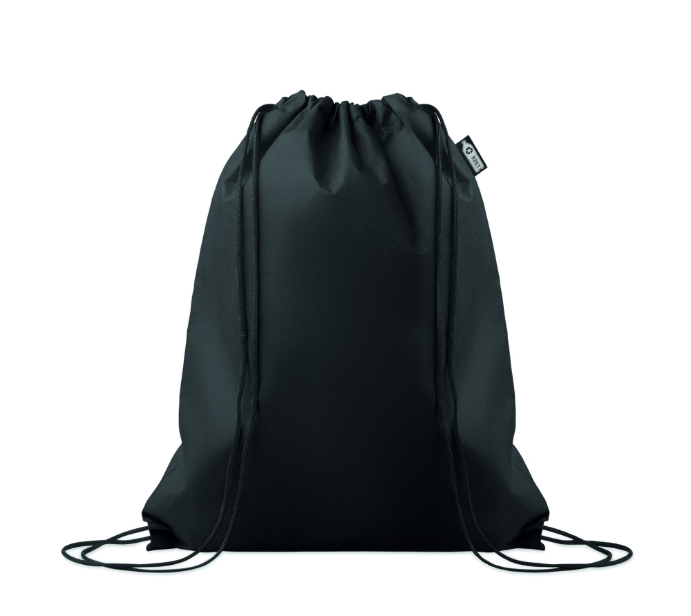 Logotrade advertising product image of: Drawstring bag RPET non-woven