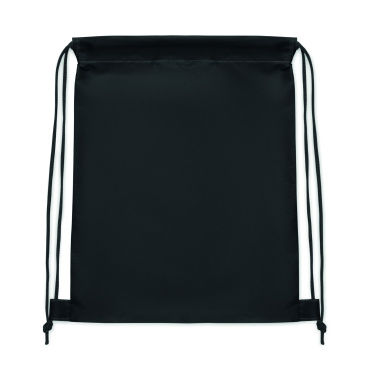 Logo trade business gift photo of: Kids drawstring bag 190T RPET