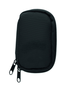 Logo trade promotional items picture of: Key case in 300D RPET