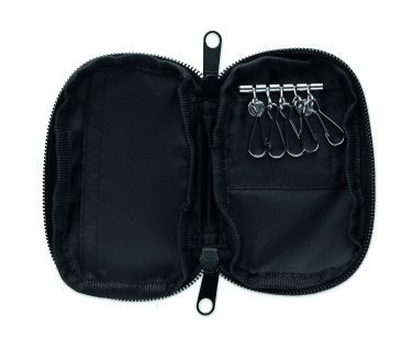 Logo trade promotional merchandise photo of: Key case in 300D RPET
