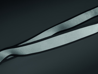 Logotrade promotional gift picture of: Reflective RPET lanyard