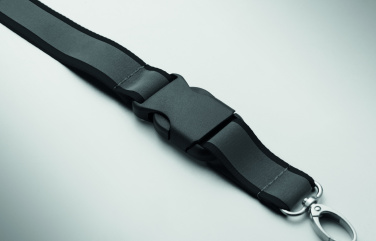 Logotrade promotional items photo of: Reflective RPET lanyard